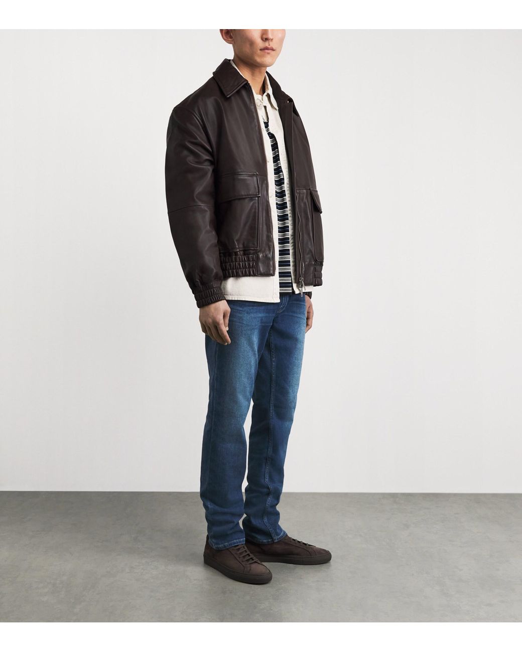 PAIGE Blue Federal Slim Jeans for men