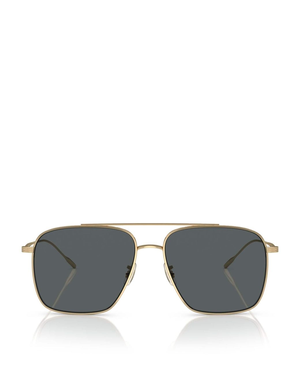 Oliver Peoples Gray Titanium Dresner Sunglasses