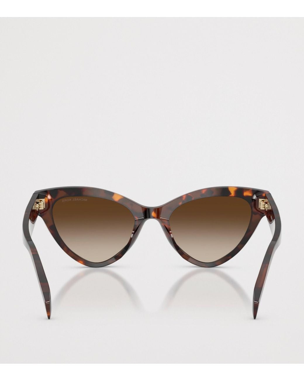 Michael Kors Brown Roanoke Cat Eye Sunglasses