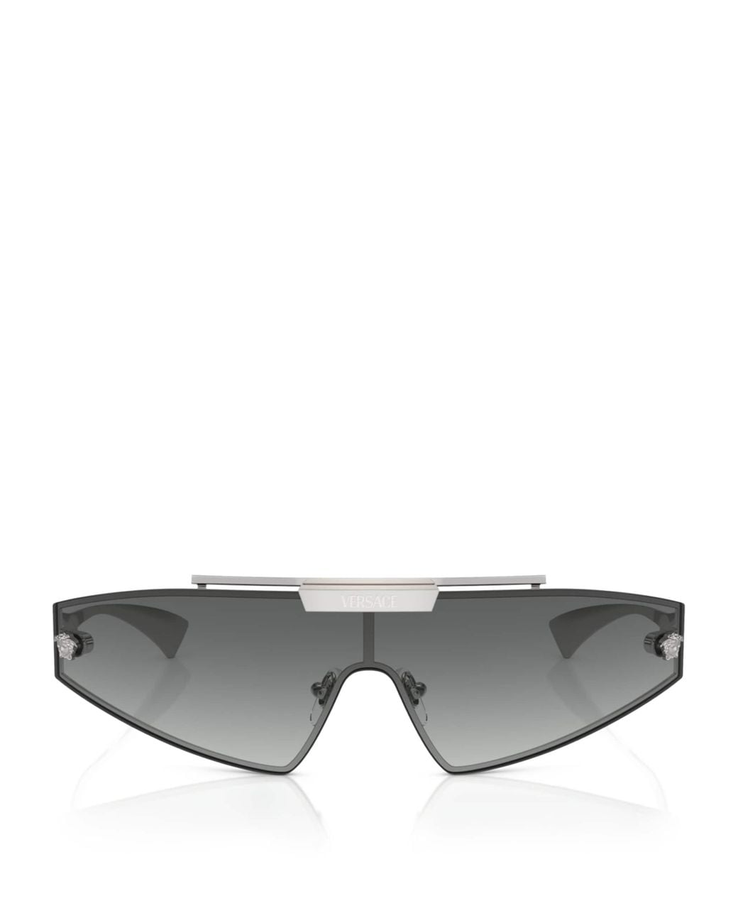 Versace Gray Metal Ve2265 Sunglasses