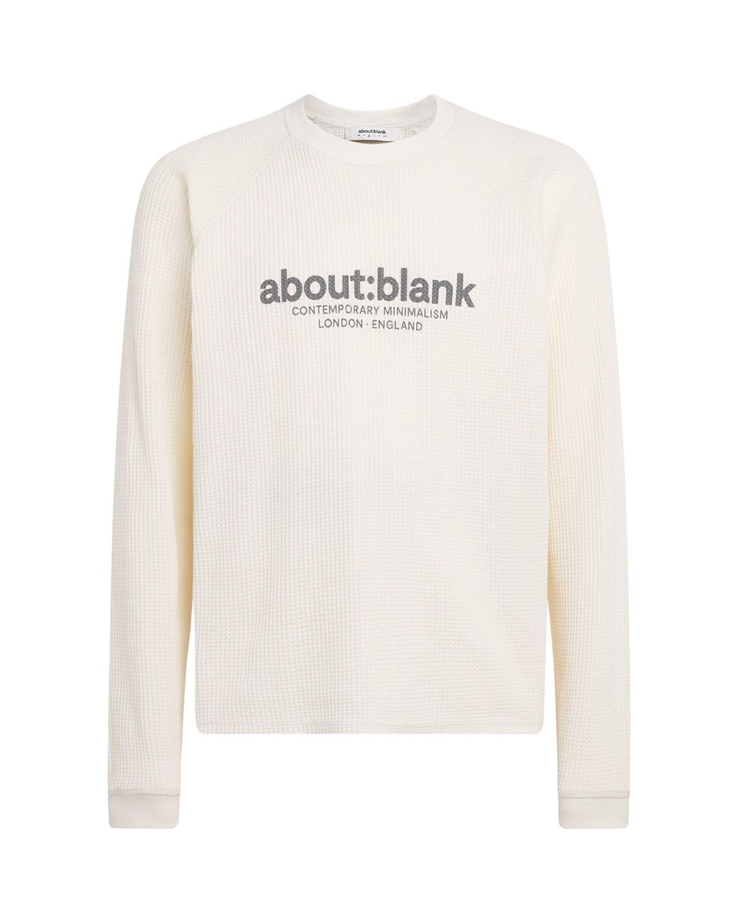About Blank White Cotton Garçon T-Shirt for men