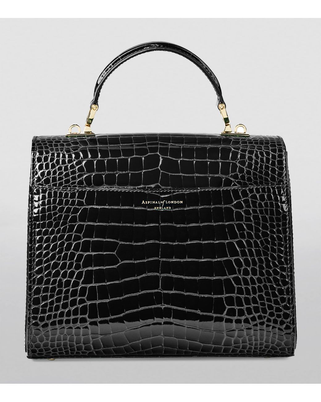 Aspinal Black Mayfair Top-Handle Bag