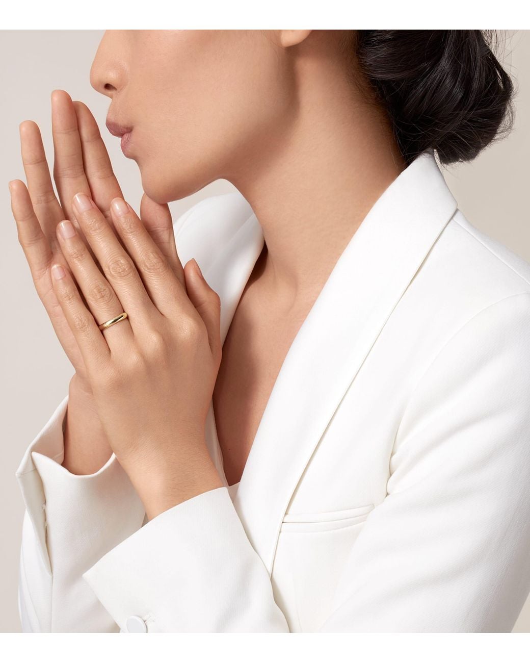 Cartier Brown 1895 Wedding Ring