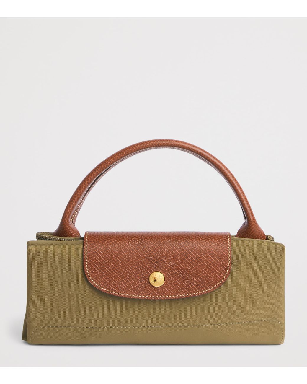 Longchamp Brown Large Le Pliage Original Travel Bag