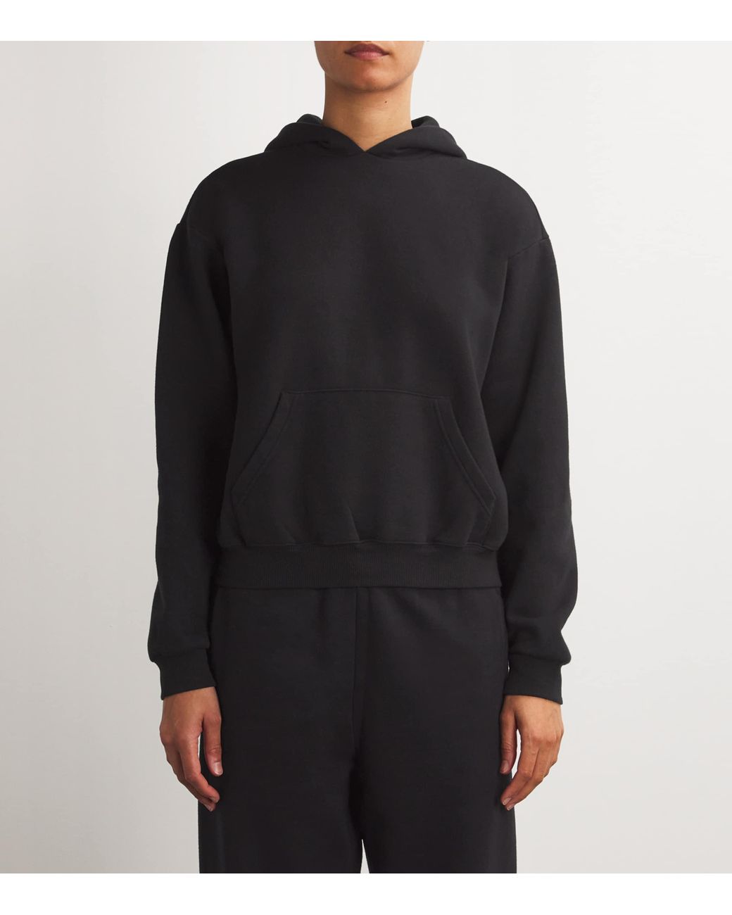 Skims Black Fleece Classic Hoodie