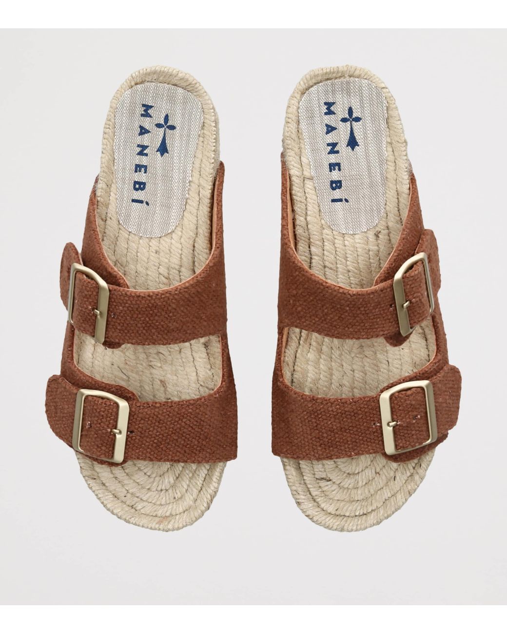 Manebí Brown Hamptons Nordic Sandals