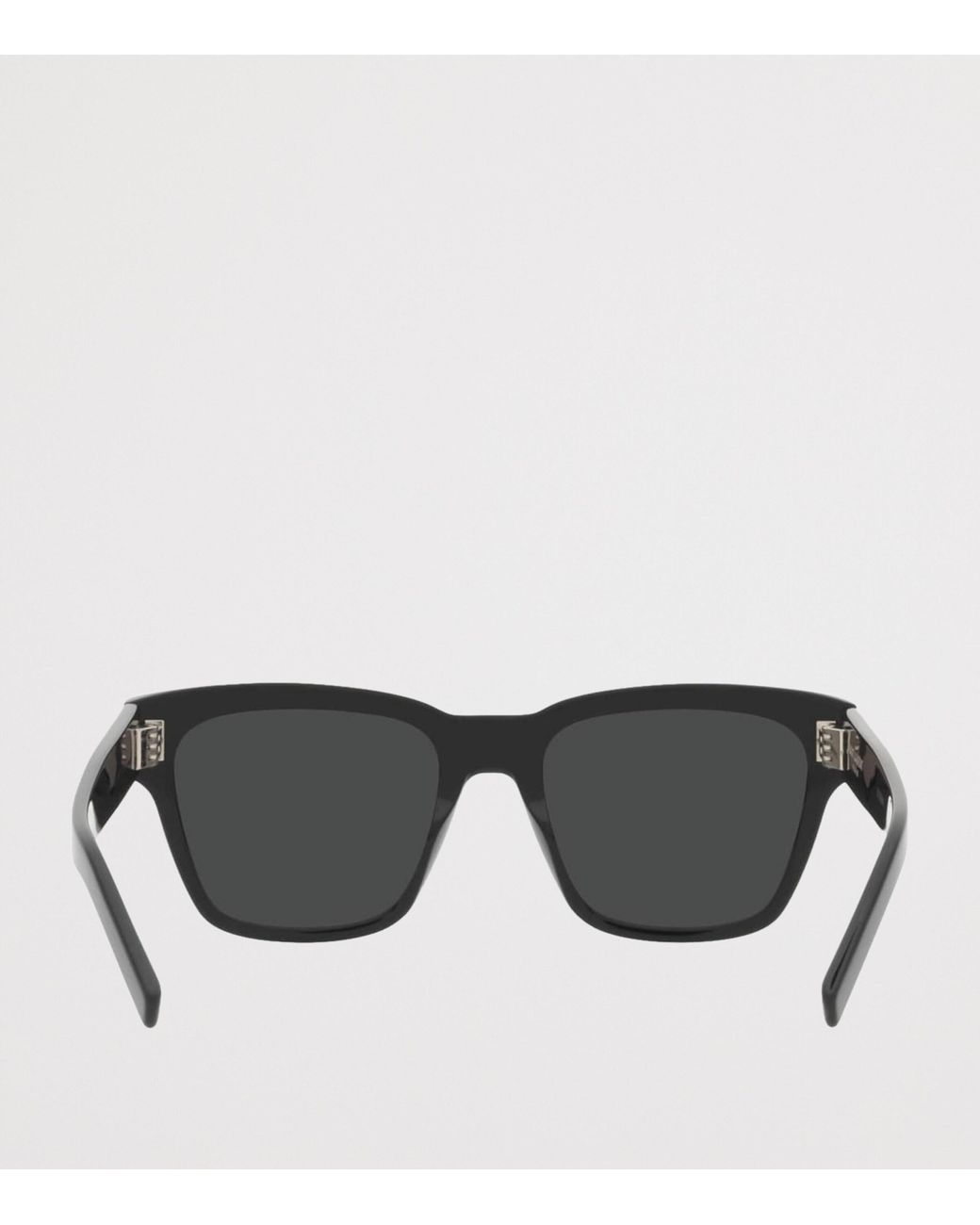 Saint Laurent Black Acetate Pillow Rectangle Sunglasses