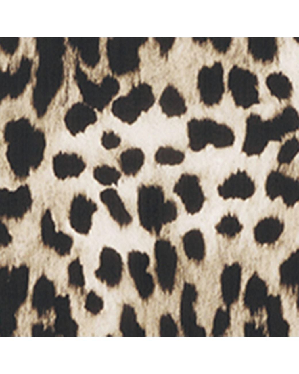Givenchy Black Silk Chiffon Leopard Print Scarf