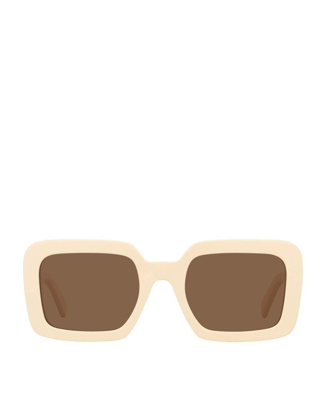 Céline Brown Oversized Square Triomphe Sunglasses