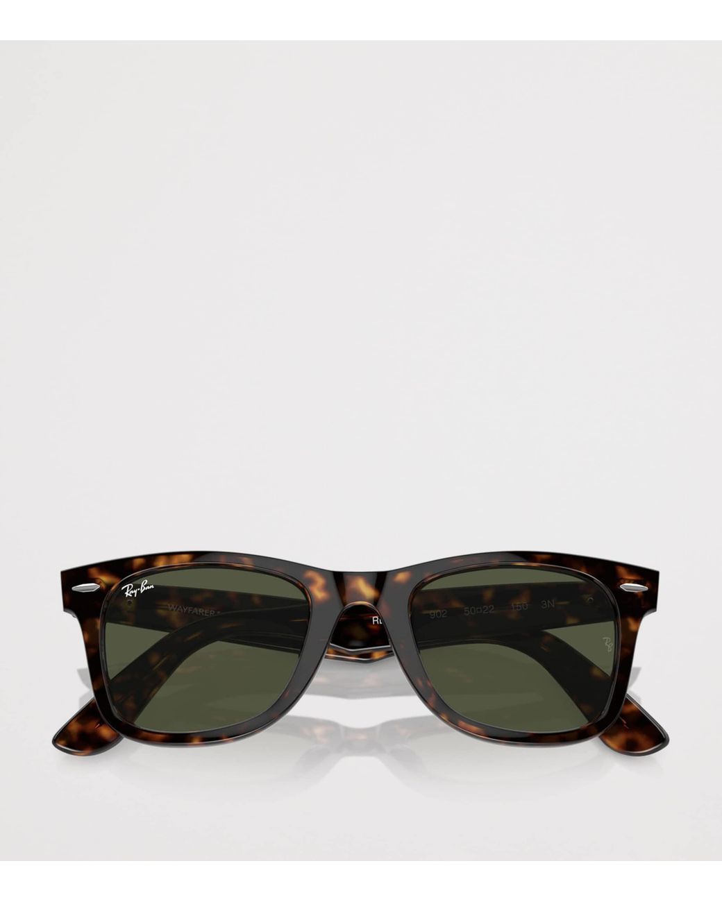 Ray-Ban Green Rb2140 Original Wayfarer Classic Square Sunglasses