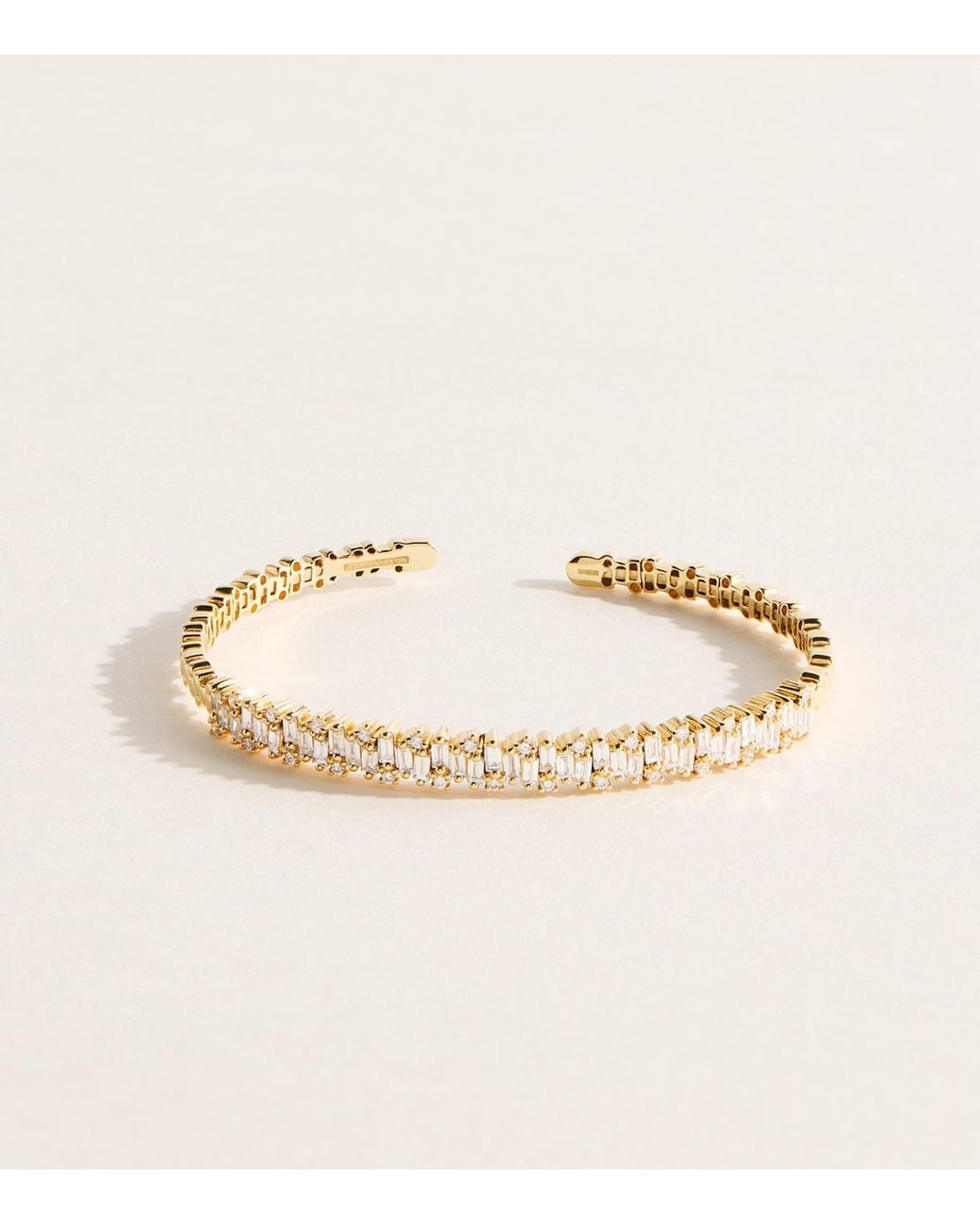 Suzanne Kalan Natural And Diamond Classic Shimmer Bangle