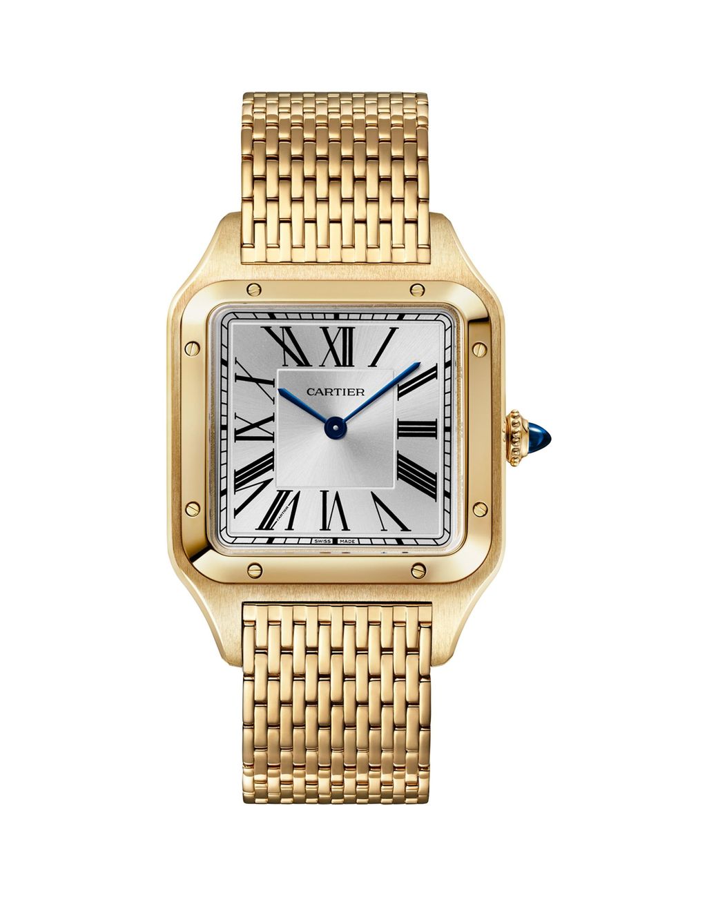 Cartier Metallic Large Santos-Dumont Watch