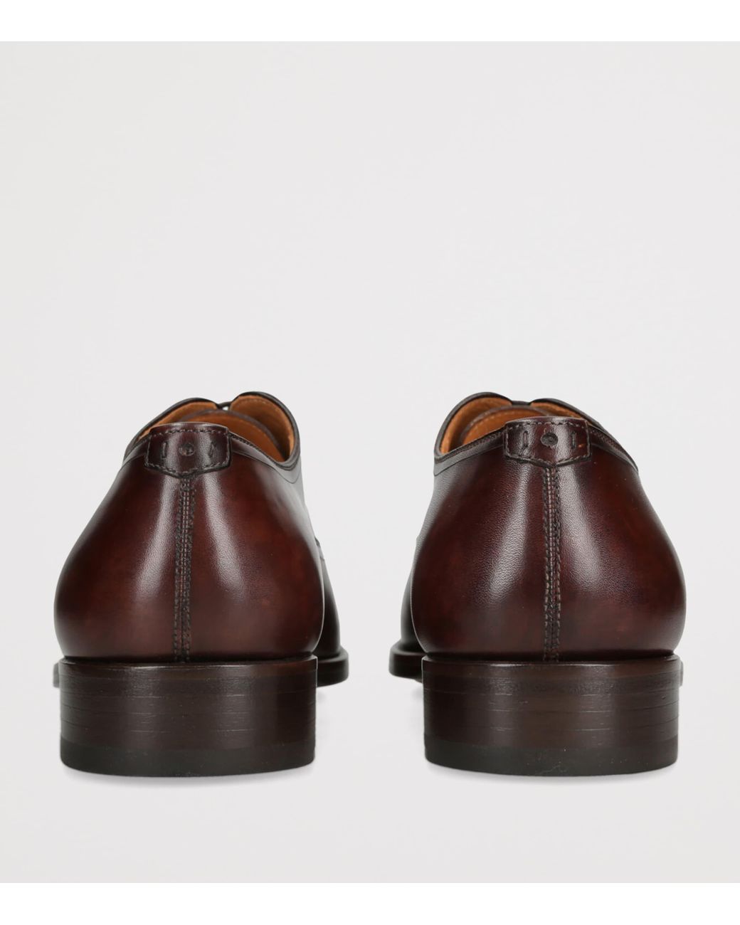 Magnanni Leather Flex Oxford Shoes in Brown | Lyst