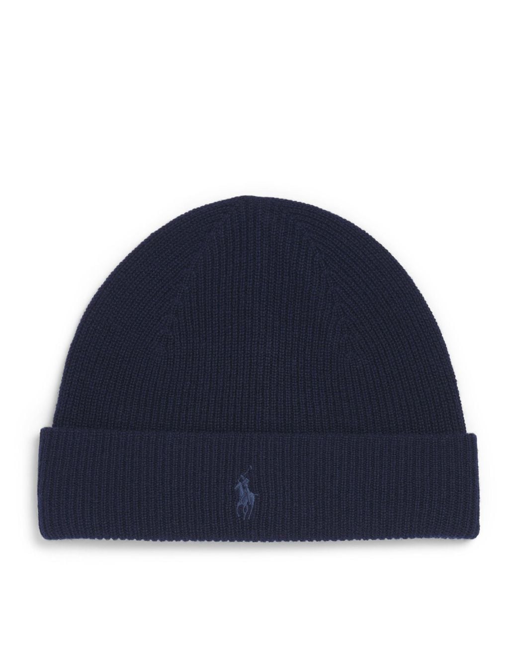 Polo Ralph Lauren Blue Wool Polo Pony Beanie for men