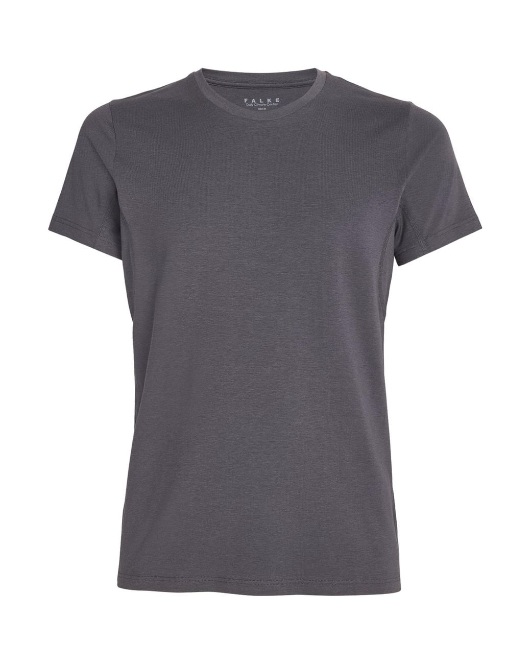 Falke Gray Cotton-Blend Daily Climate Control T-Shirt for men