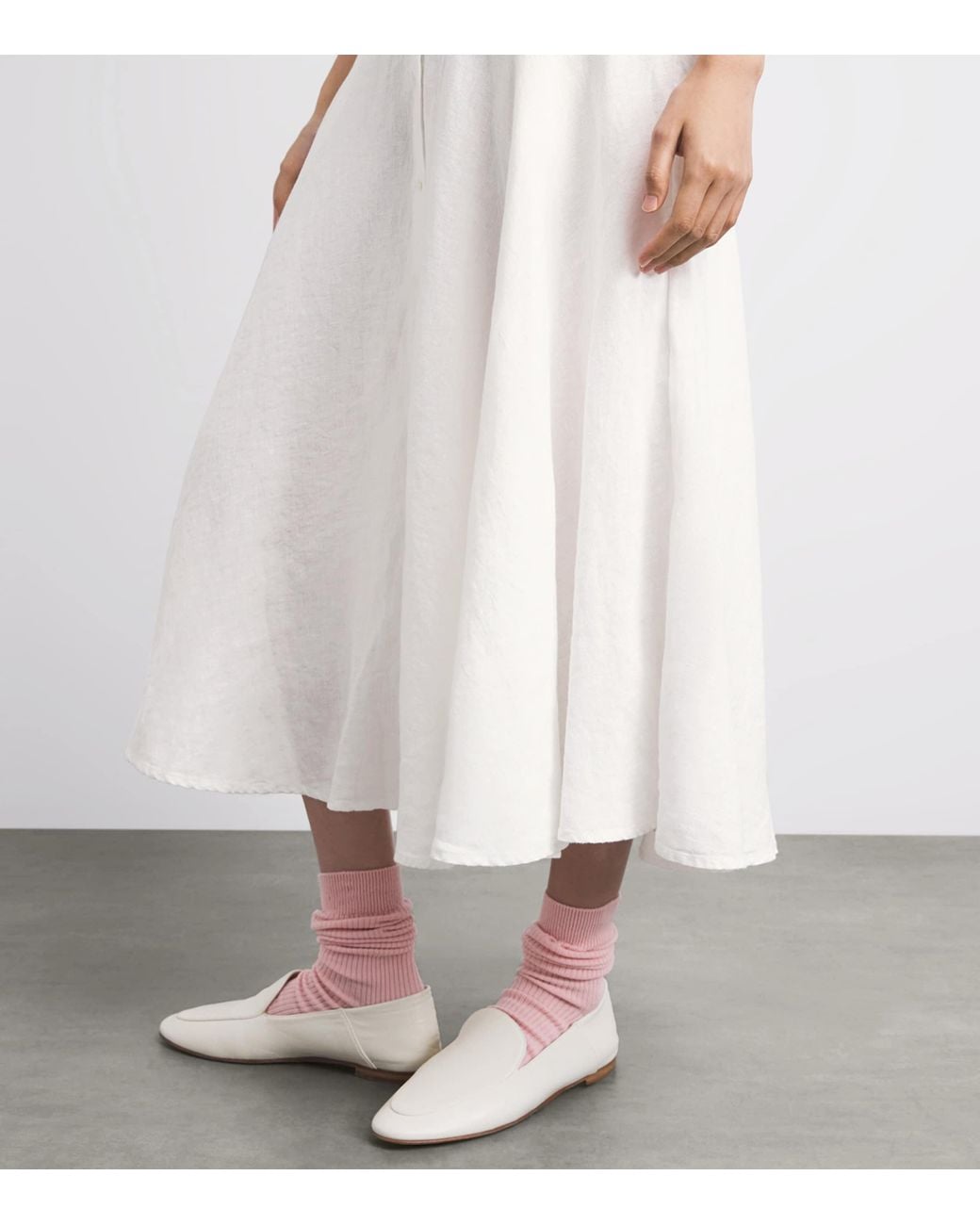 Polo Ralph Lauren White Linen Shirt Dress