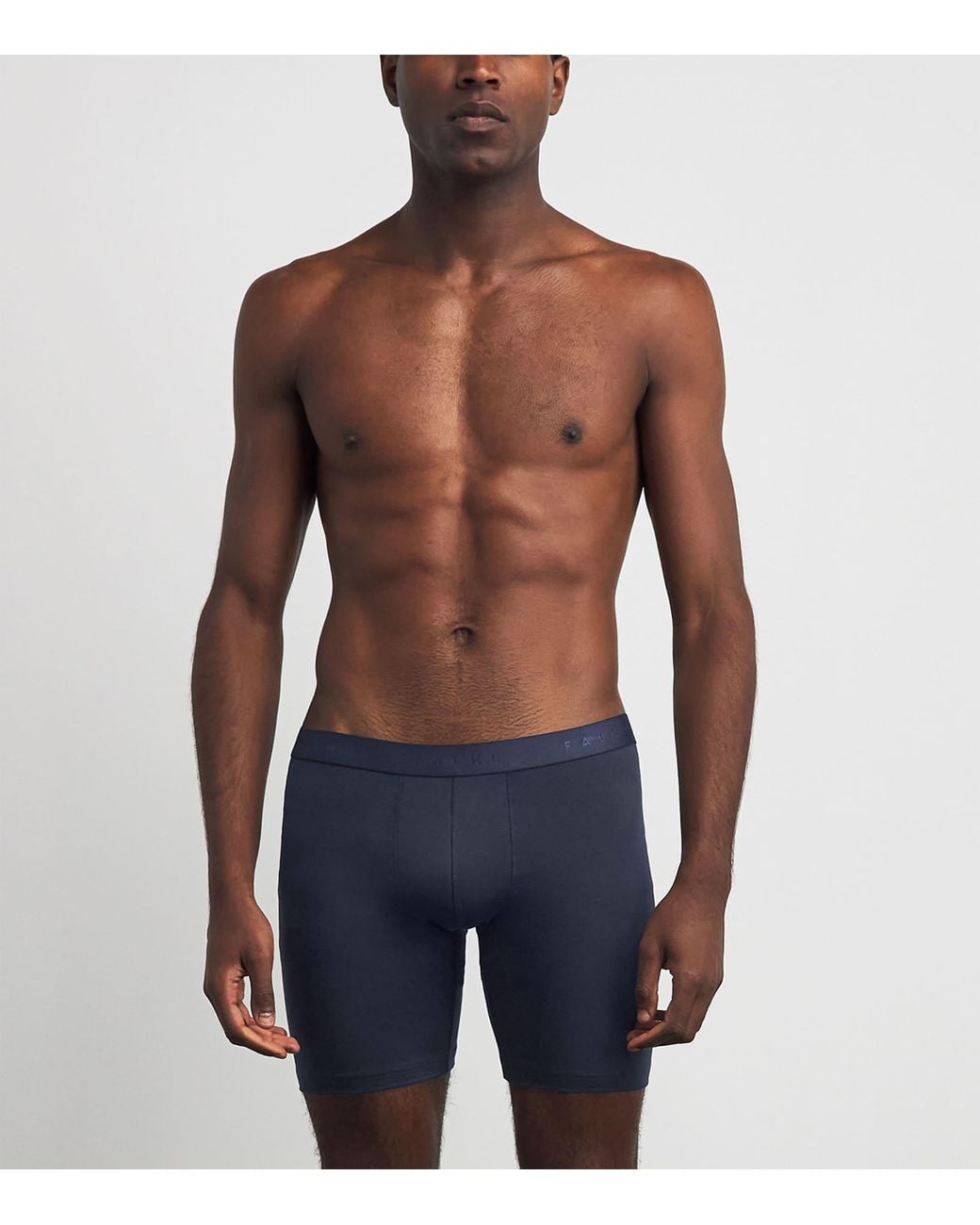 Falke Blue Egyptian Cotton Boxer Briefs for men