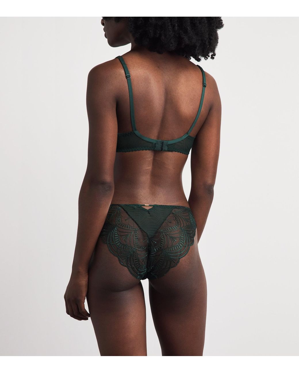 Aubade Black Vibes Half-Cup Bra