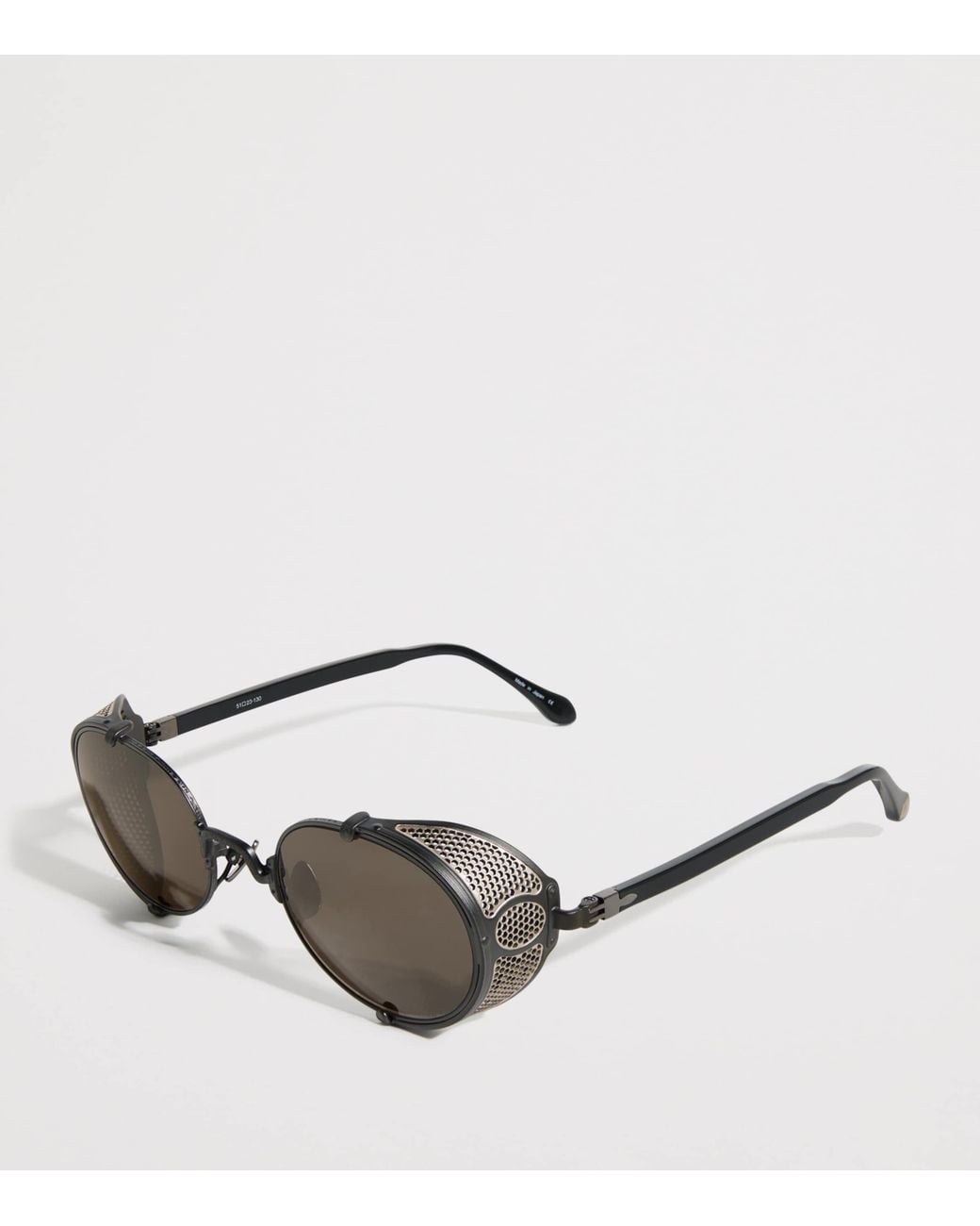 Matsuda Gray 10610H Round Sunglasses for men