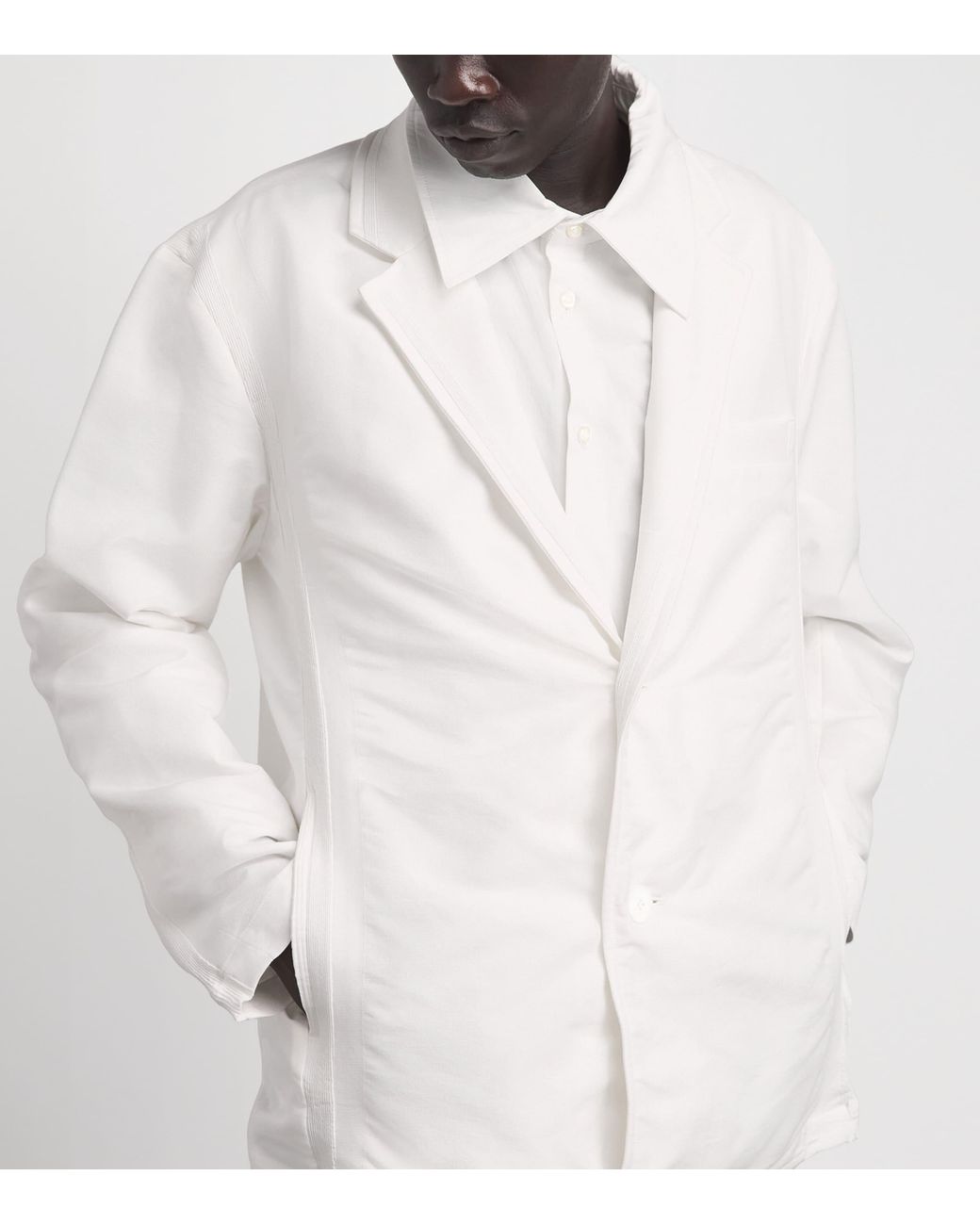 IM MEN White Clay Blazer for men