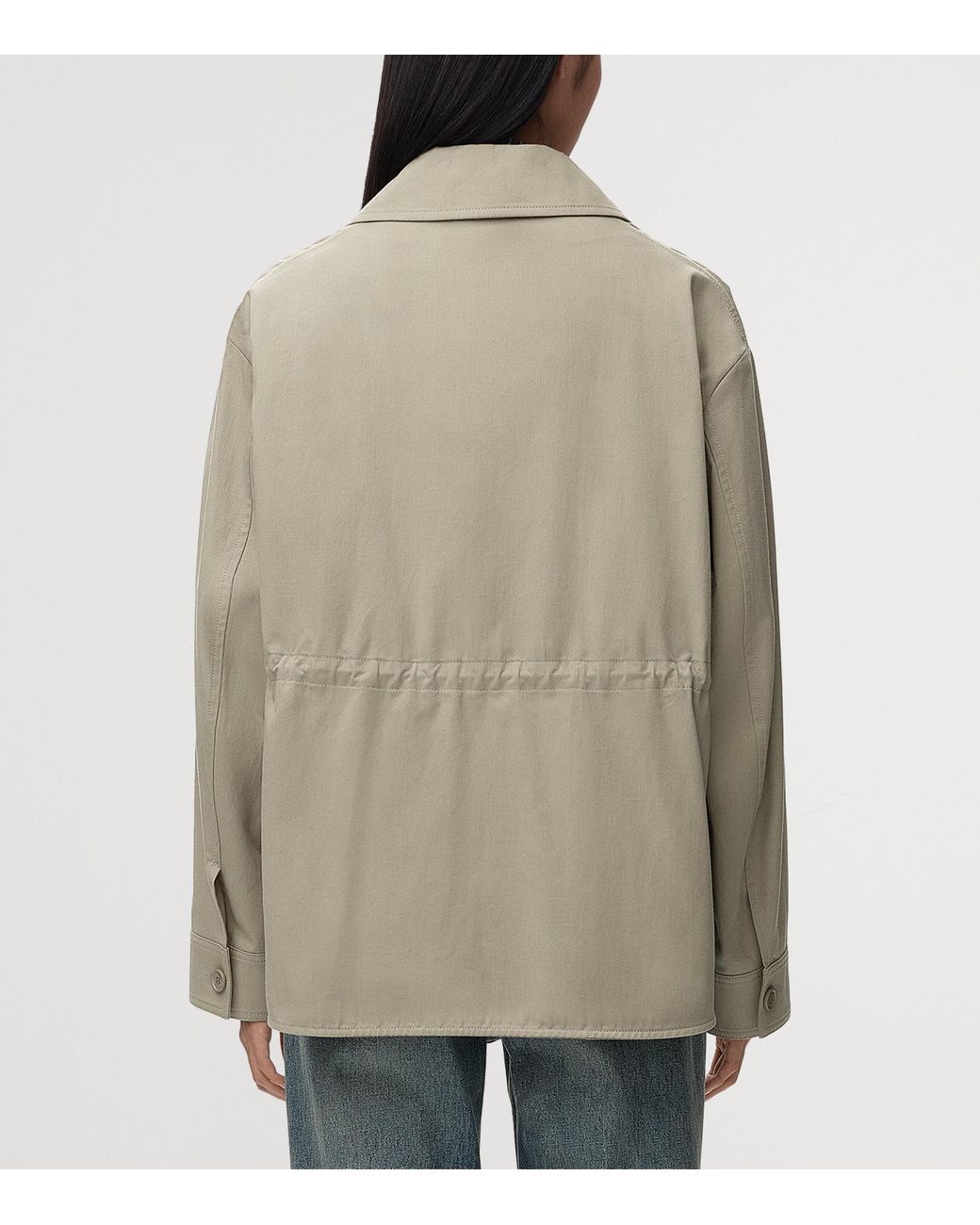 Loewe Green Cotton Workwear Jacket