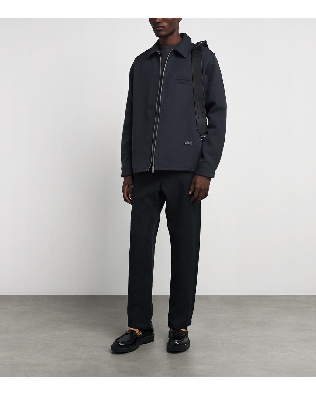 Samsøe & Samsøe Blue Organic Cotton-Blend Sadamon Jacket for men