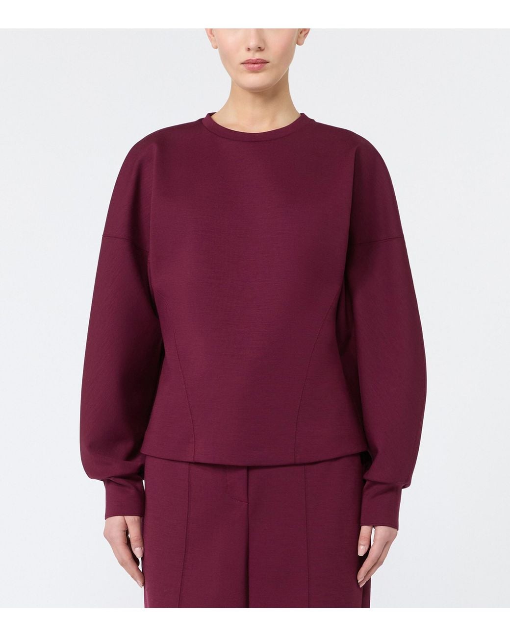 Max Mara Gathered Sweatshirt