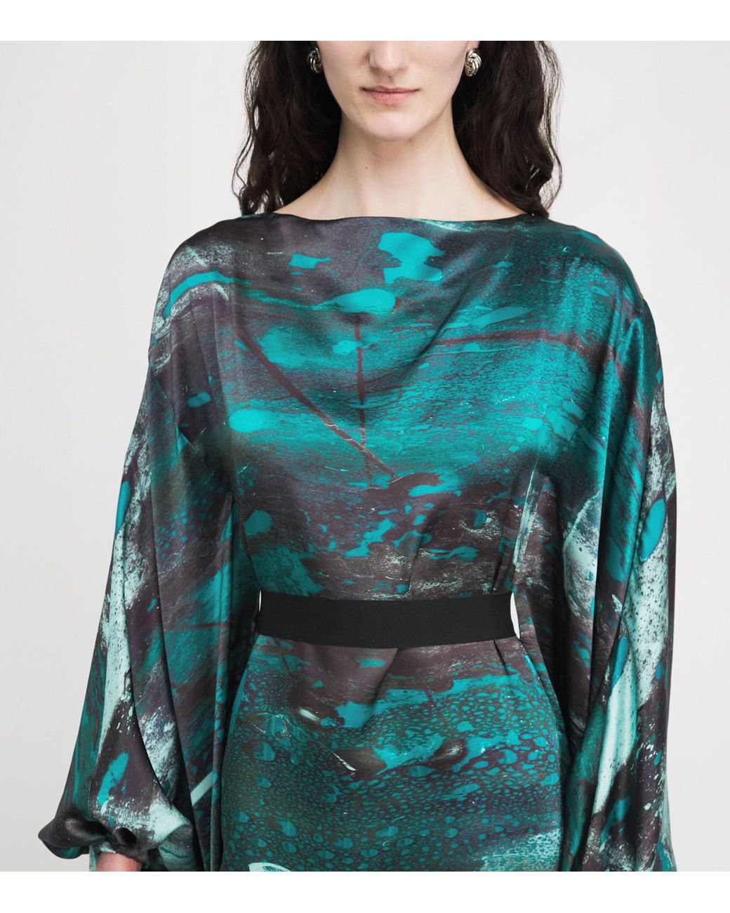 ROKSANDA Silk Raziya Maxi Dress in Green | Lyst Canada ROKSANDA Silk Raziya Maxi Dress in Green | Lyst Canada