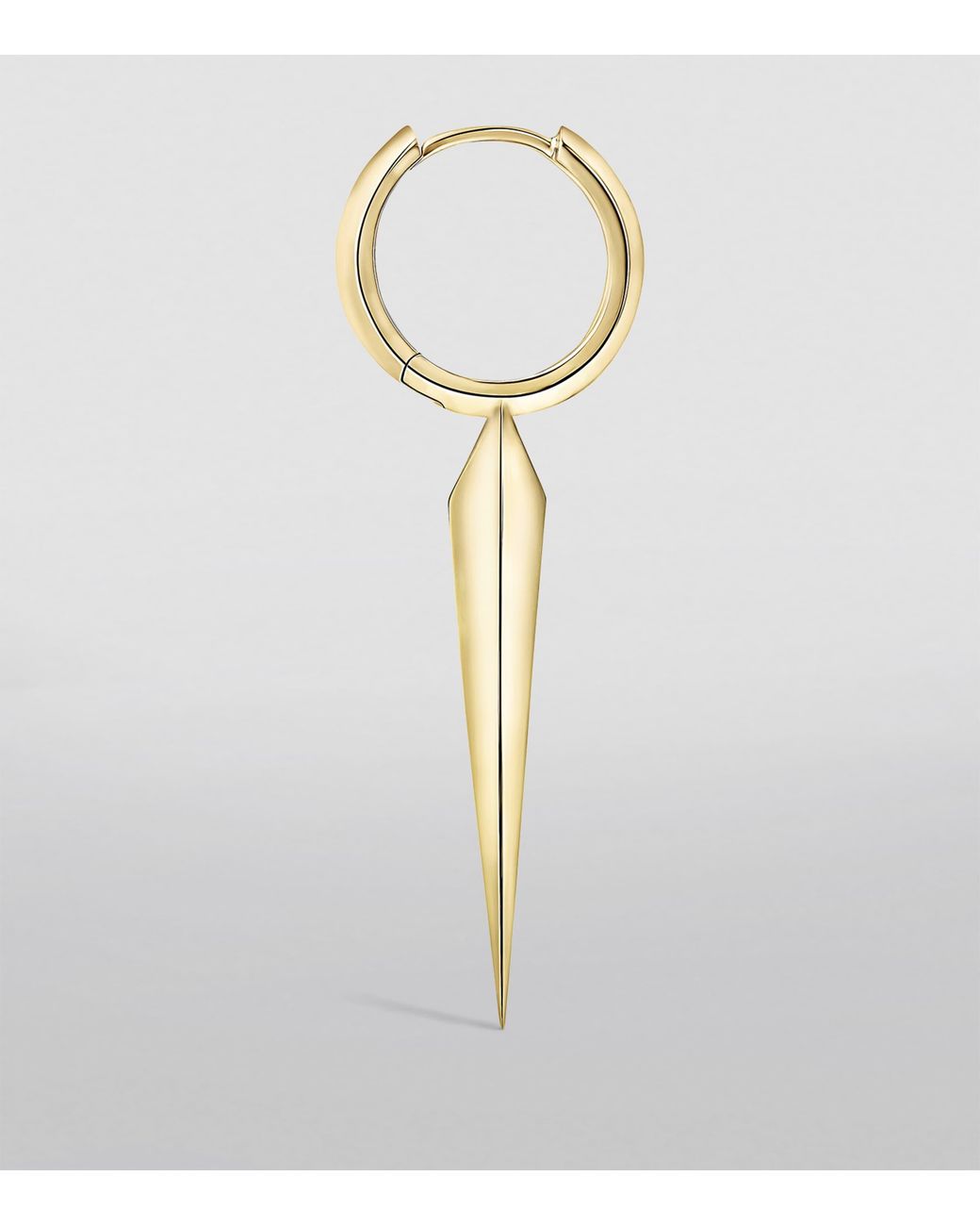 Maria Tash Metallic Faceted Grand Spike Hoop Earring