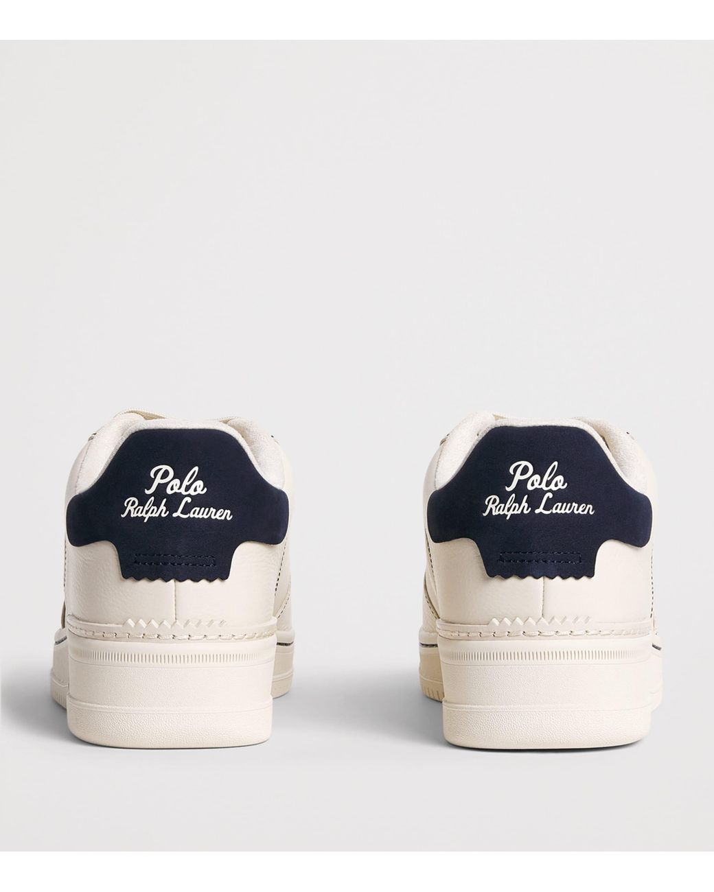 Polo Ralph Lauren Natural Leather Masters Court Sneakers for men