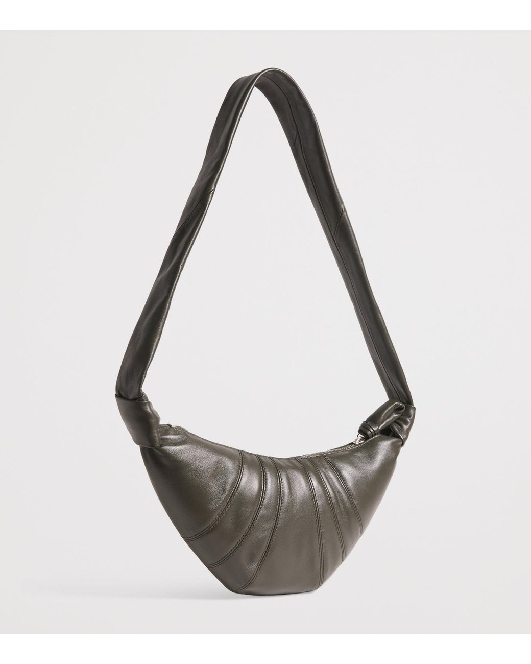 Lemaire Metallic Small Nappa Leather Croissant Bag