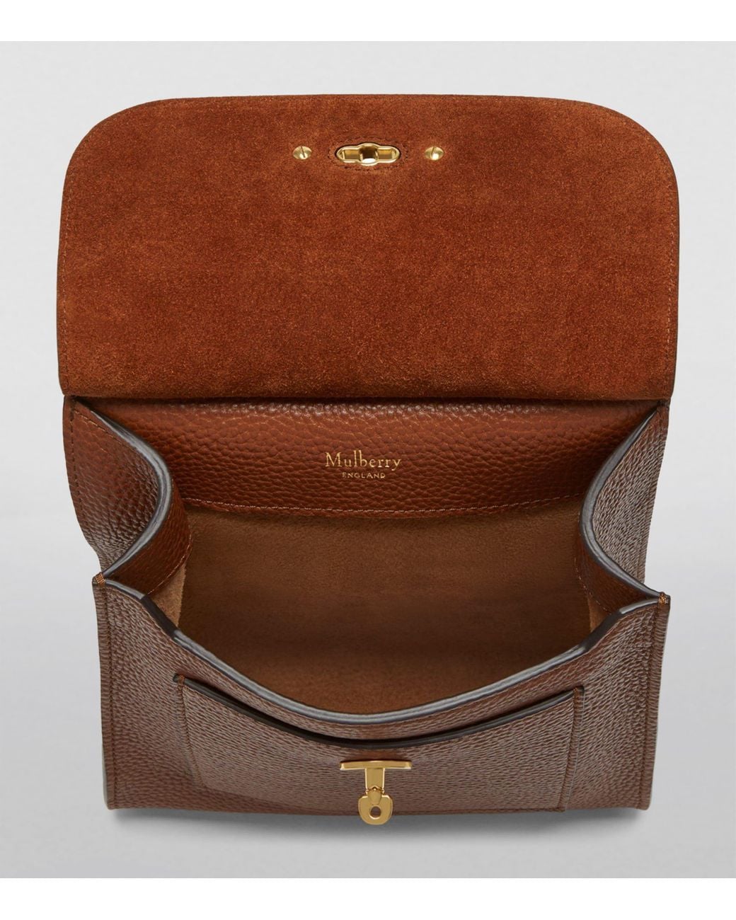 Mulberry Brown Small Leather Antony Cross-Body Bag for men