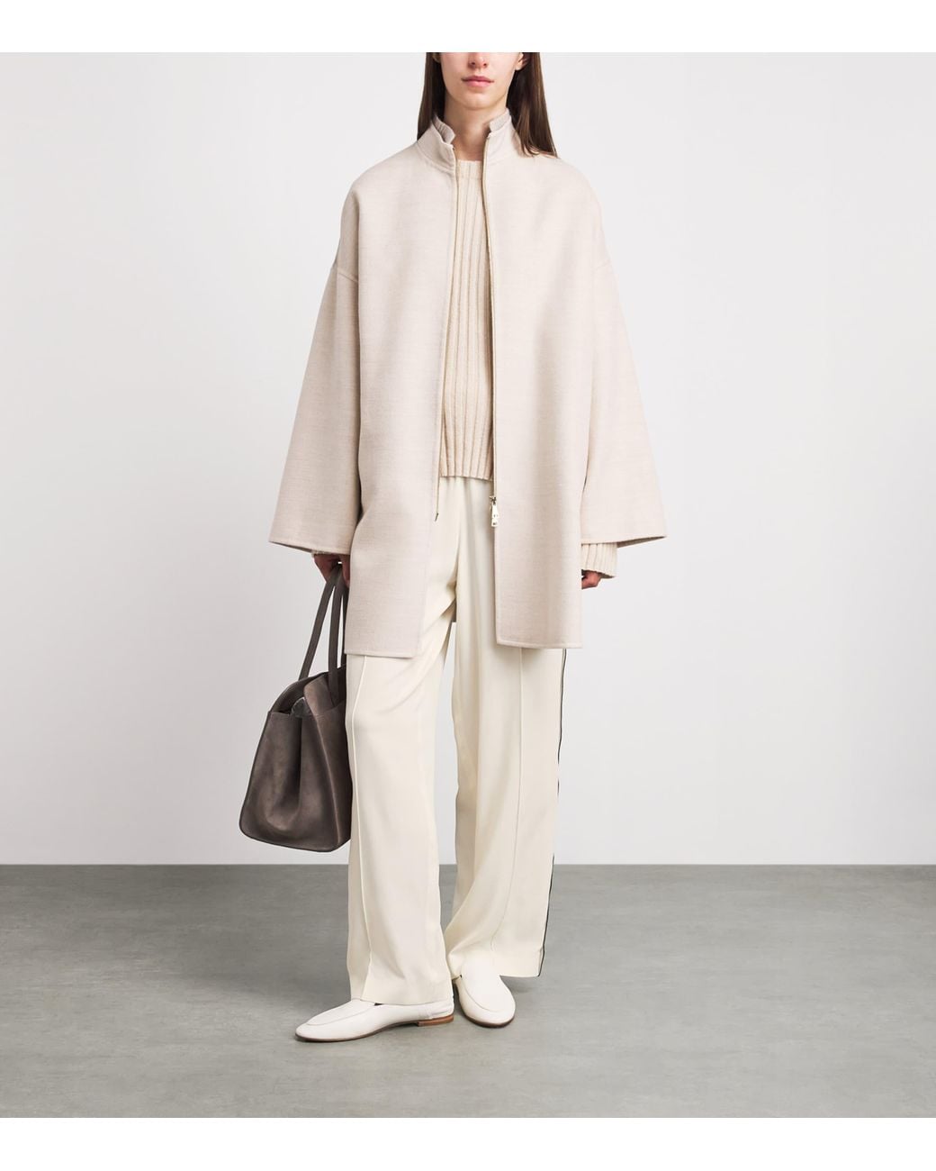 Fabiana Filippi White Beaded Sweatpants