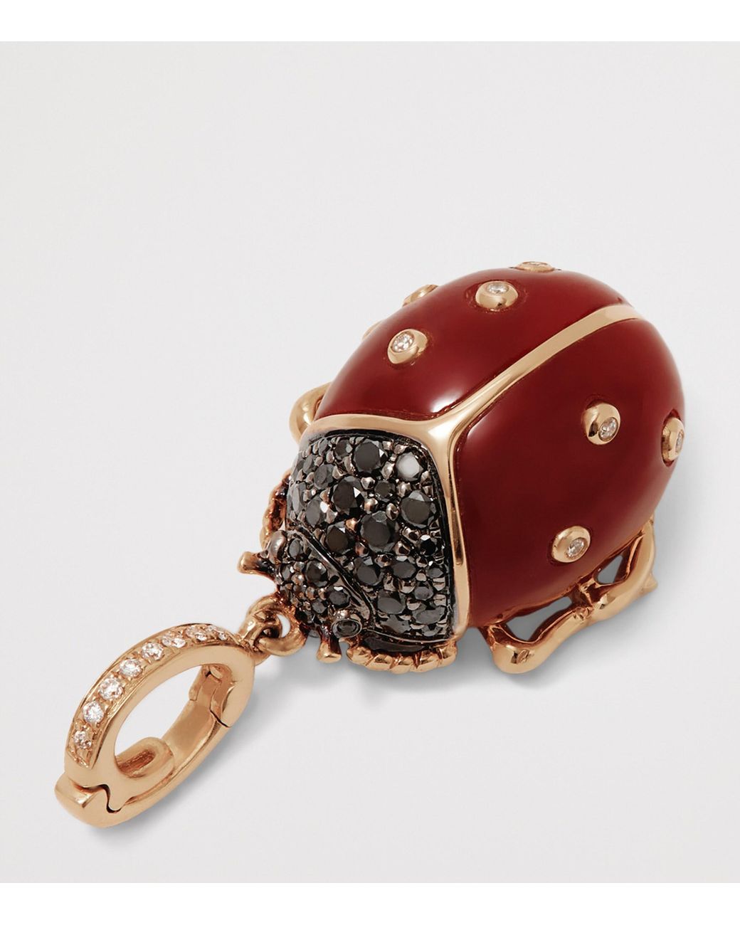 Annoushka Red And Diamond Mythology Ladybird Charm