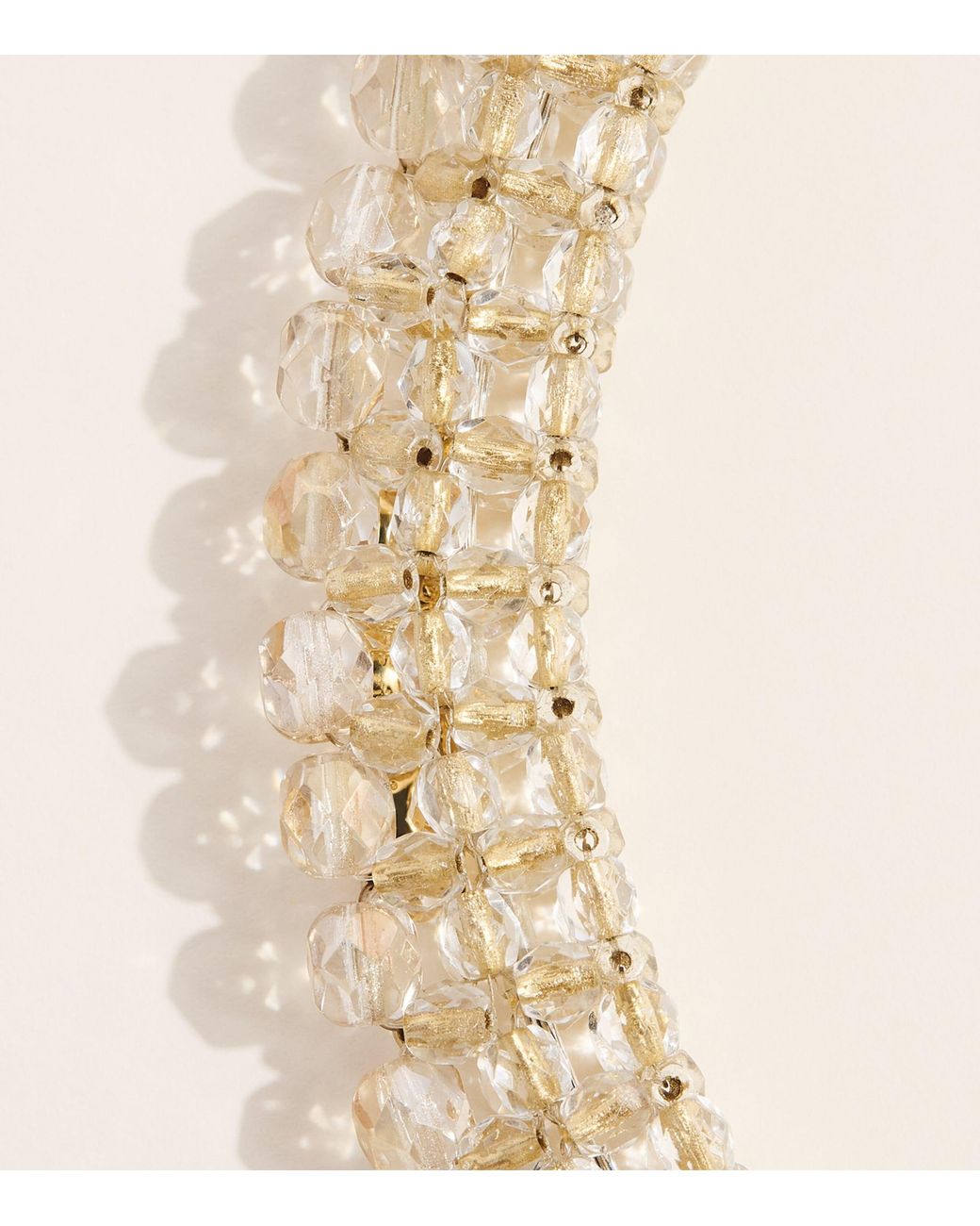 Coppola E Toppo Metallic Plated Fringe Sharon Necklace