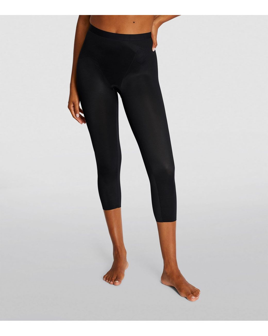 Spanx Black Shape Invisible Capri Pants