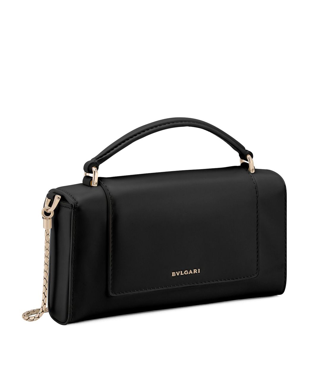 【専用】BVLGARI 黒　手袋 ブルガリフラグメントコラボ 黒 シルバー金具 メンズ カーフ