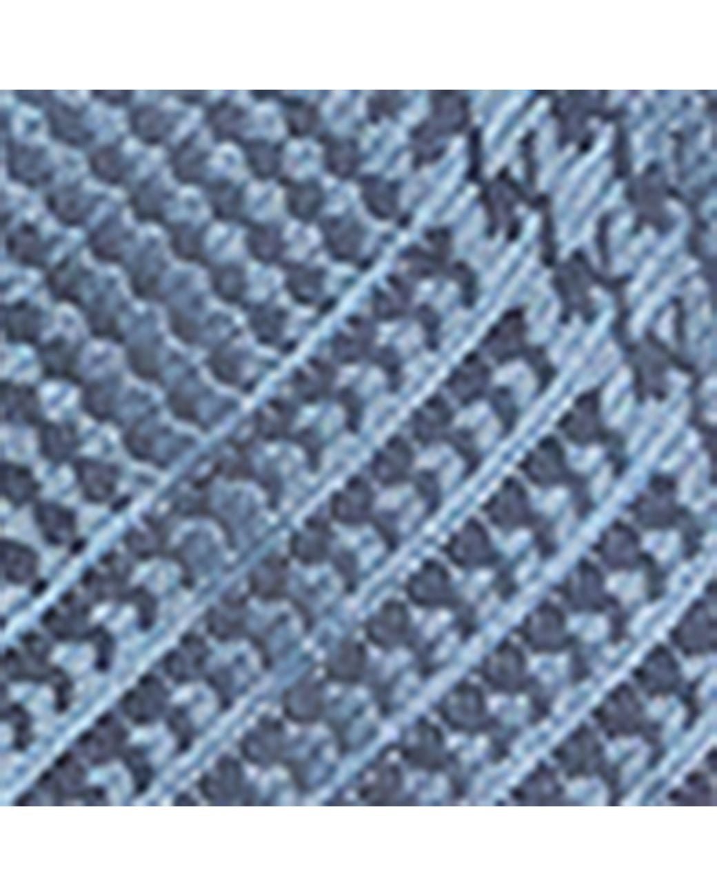 Harrods Blue Silk Checked Jacquard Tie for men