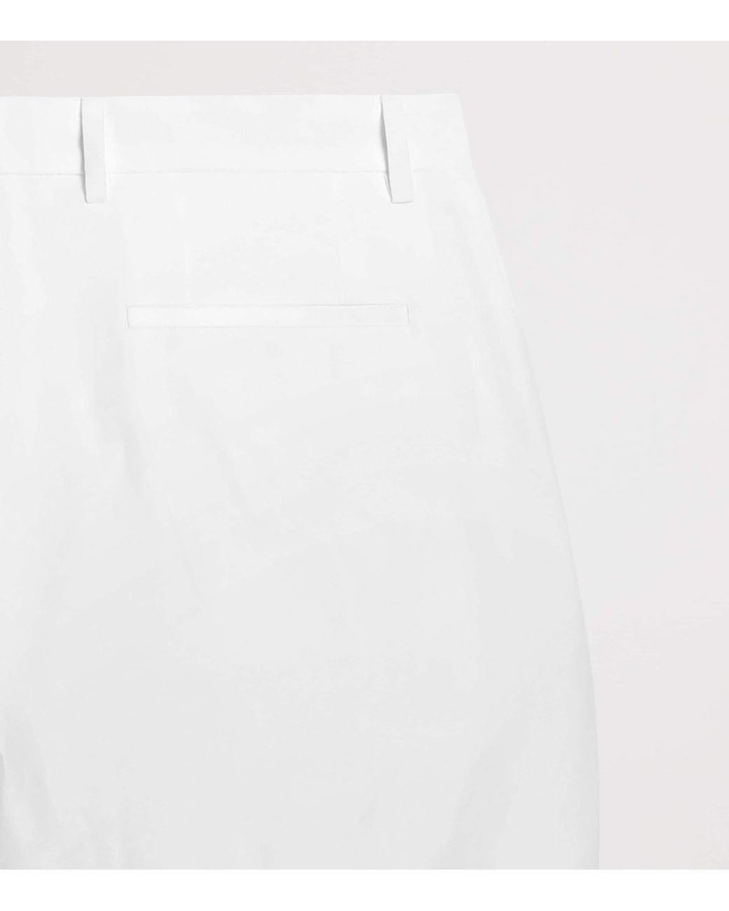 Dolce & Gabbana White Linen Tailored Trousers for men