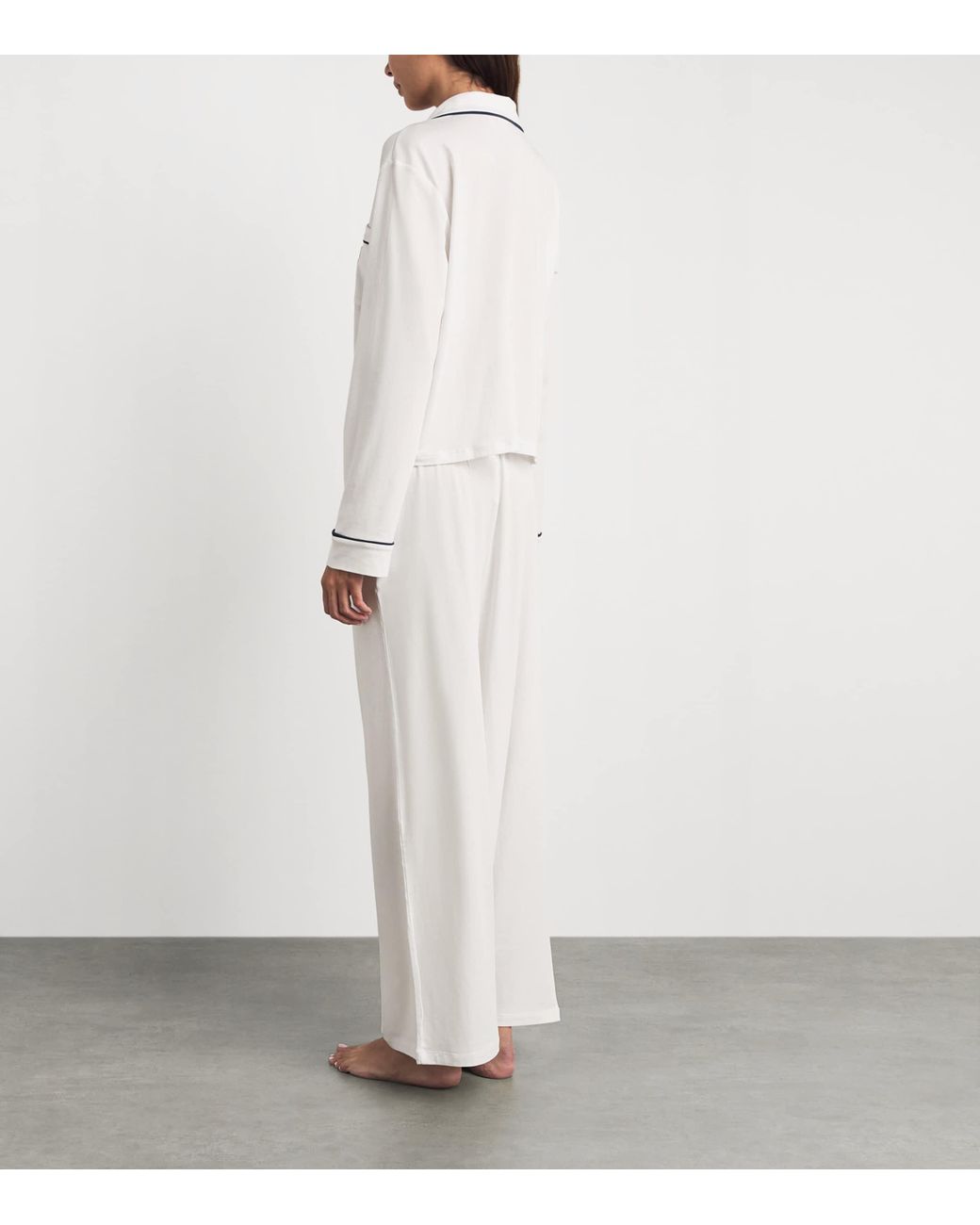 Polo Ralph Lauren White Piping Pyjama Set