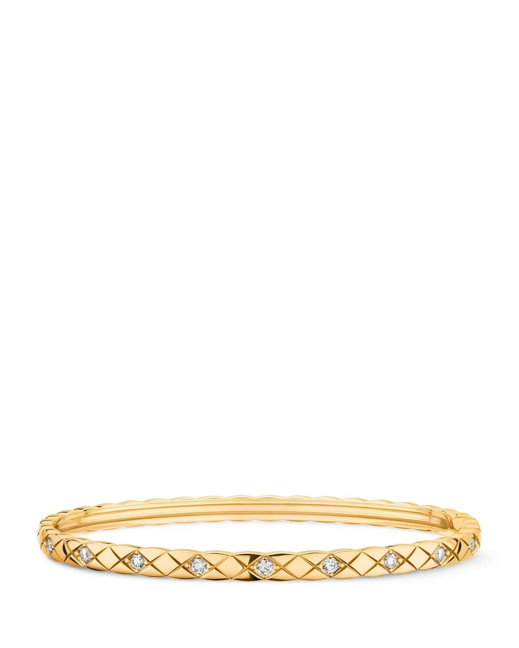Chanel Natural And Diamond Coco Crush Bangle