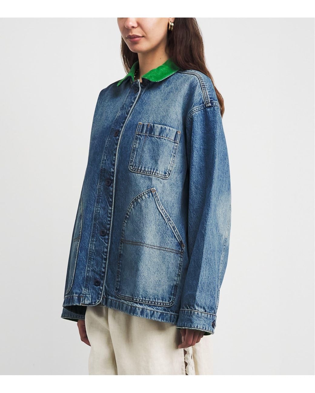 Doen Blue Pascual Barn Denim Jacket