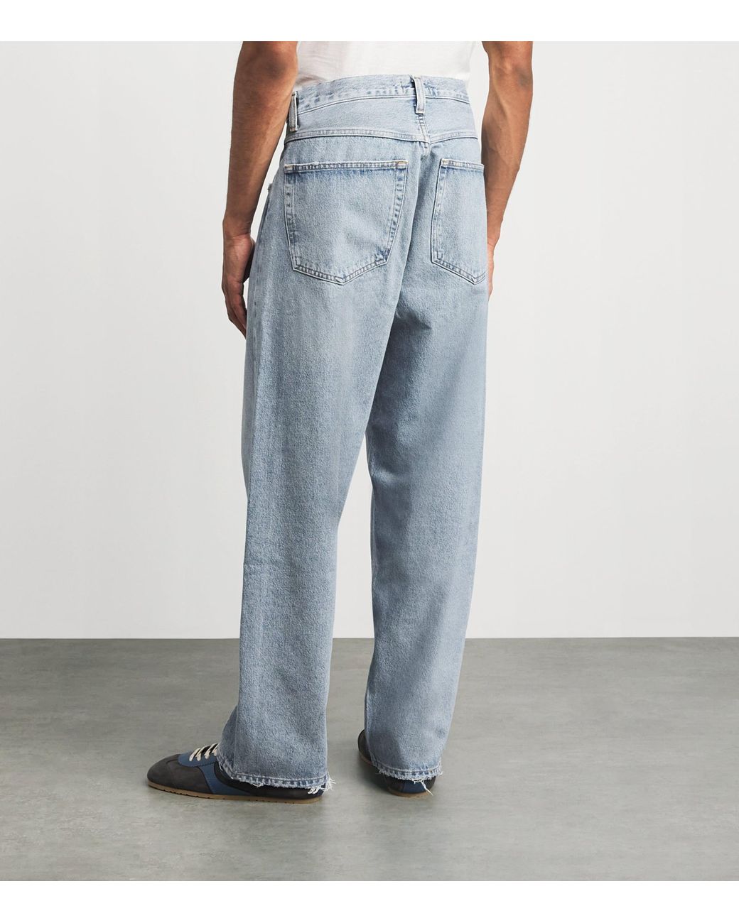 Agolde Blue Fusion Wide-Leg Jeans for men
