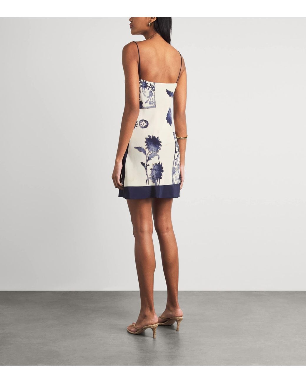 Sir Blue Printed Philippa Mini Dress