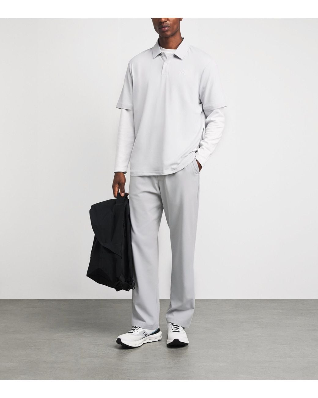 Malbon Gray Condor Coolcore Trousers