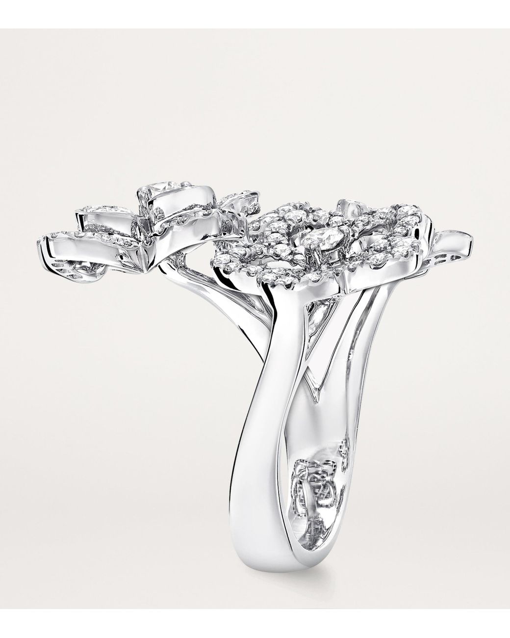 Graff White And Diamond Wild Flower Ring