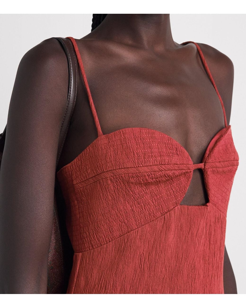 Johanna Ortiz Red Dream Spinner Maxi Dress