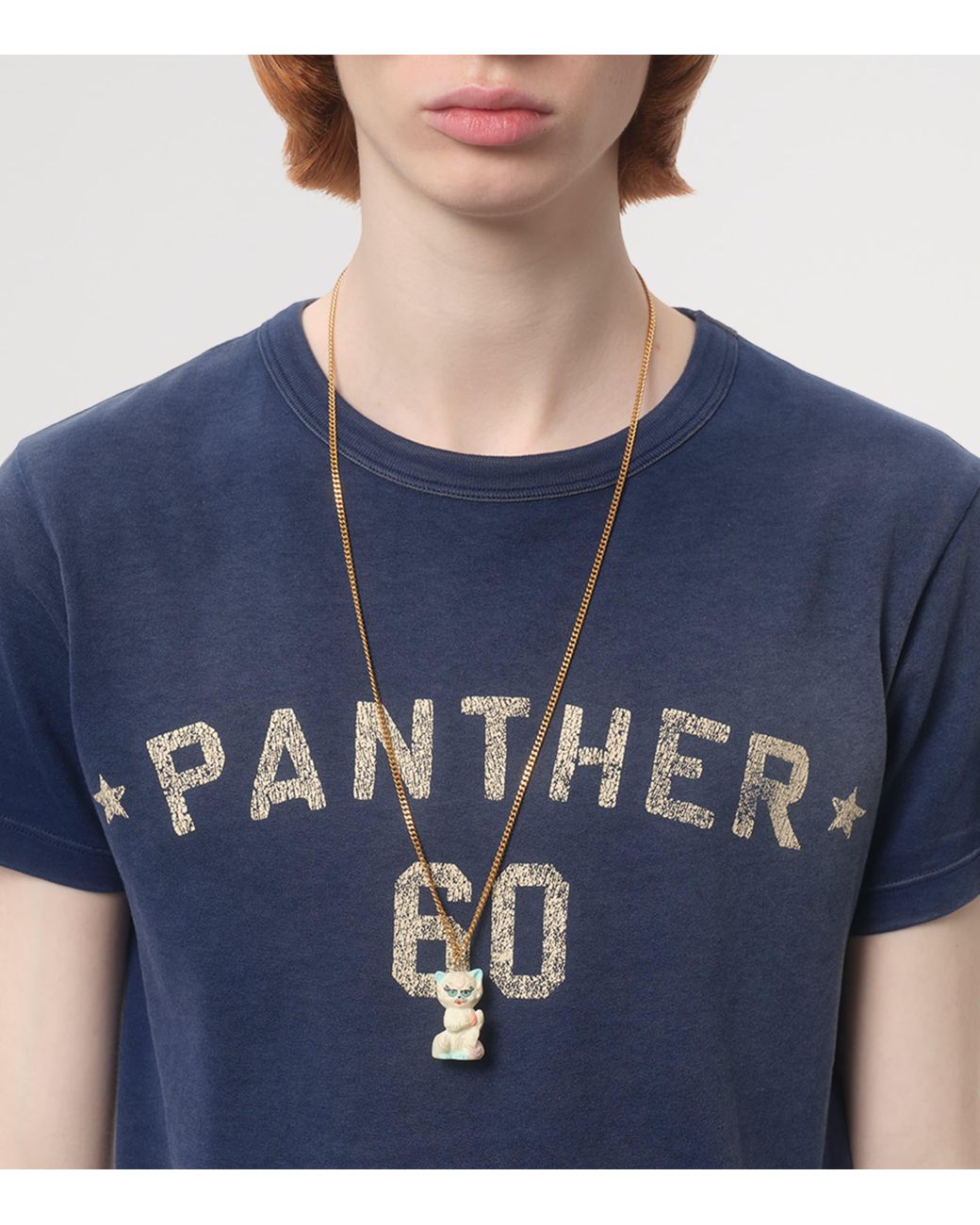 Valentino Cotton Printed T-Shirt in Blue for Men | Lyst