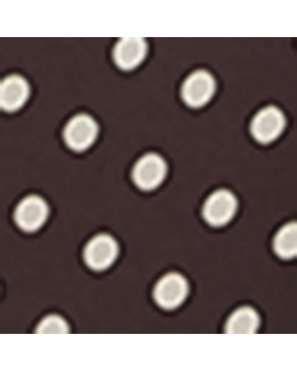 Matteau Brown Silk Polka-Dot Pareo