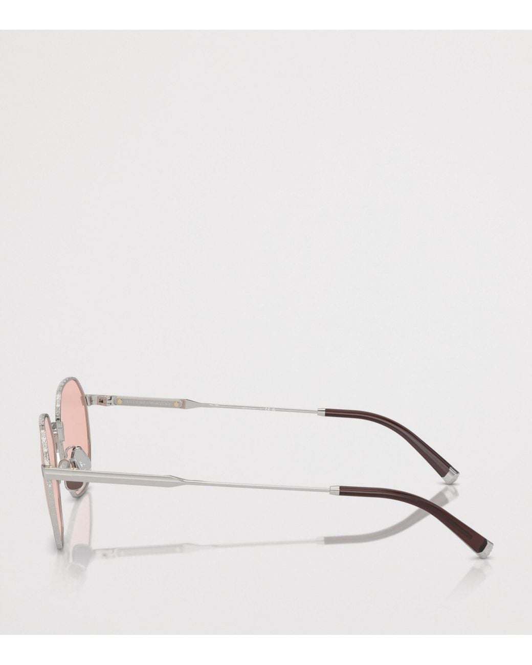 Brunello Cucinelli Pink Titanium Bc2003St Sunglasses